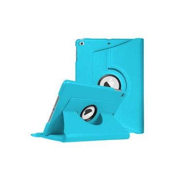 Microsonic Apple Ipad 9.7 2018 Mavi 360 Dönerli Stand Deri Kılıf