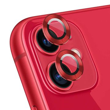 Microsonic Apple iPhone 11 Tekli Kırmızı Kamera Lens Koruma Camı