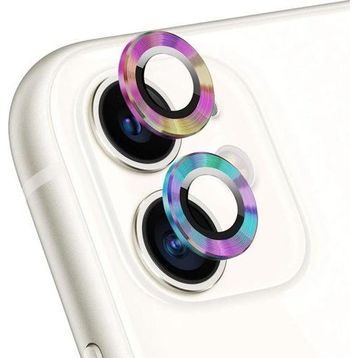 Microsonic Apple iPhone 11 Tekli Renkli Kamera Lens Koruma Camı