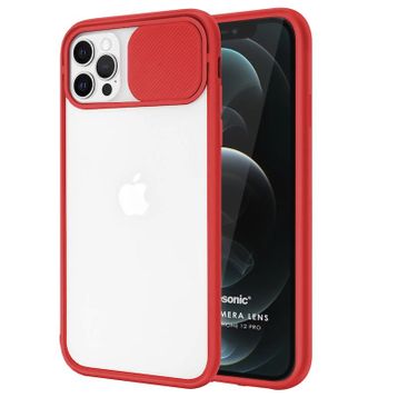 Microsonic Apple iPhone 12 Pro Slide Camera Lens Kılıf