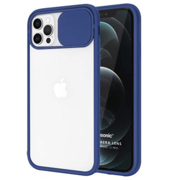 Microsonic Apple iPhone 12 Pro Slide Camera Lens Kılıf