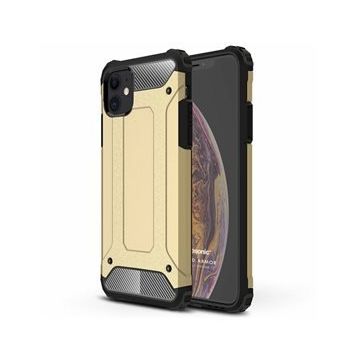 Microsonic Apple iPhone 12 Rugged Armor Gold Cep Telefonu Kılıfı