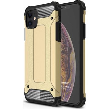 Microsonic Apple iPhone 12 Rugged Armor Gold Cep Telefonu Kılıfı