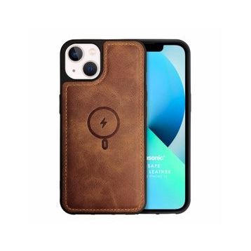 Microsonic Apple iPhone 13 Magsafe Genuine Leather Kılıf
