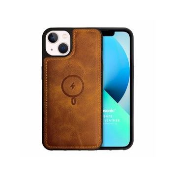 Microsonic Apple iPhone 13 Magsafe Genuine Leather Kılıf