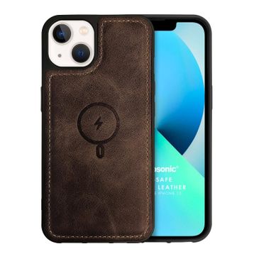 Microsonic Apple iPhone 13 Magsafe Genuine Leather Kılıf