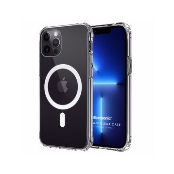 Microsonic Apple iPhone 13 Pro Magsafe Clear Soft Şeffaf Cep Telefonu Kılıfı