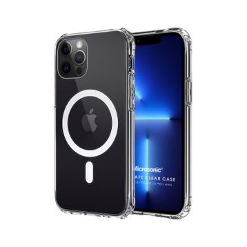 Microsonic Apple iPhone 13 Pro Max Magsafe Clear Soft Şeffaf Cep Telefonu Kılıfı