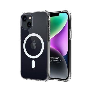 Microsonic Apple iPhone 14 Magsafe Clear Soft Şeffaf Cep Telefonu Kılıfı