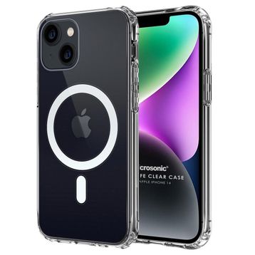 Microsonic Apple iPhone 14 Magsafe Clear Soft Şeffaf Cep Telefonu Kılıfı