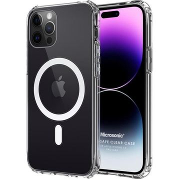 Microsonic Apple iPhone 14 Pro Max Magsafe Clear Soft Şeffaf Cep Telefonu Kılıfı