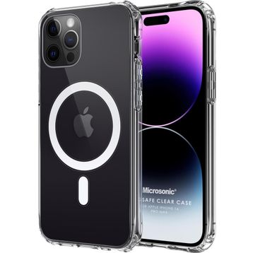 Microsonic Apple iPhone 14 Pro Max Magsafe Clear Soft Şeffaf Cep Telefonu Kılıfı