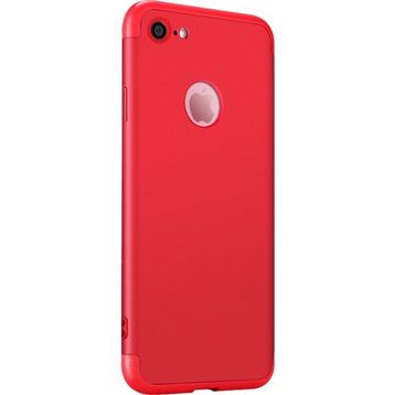 Microsonic Apple iPhone 6 Double Dip 360 Protective Kırmızı Kılıf