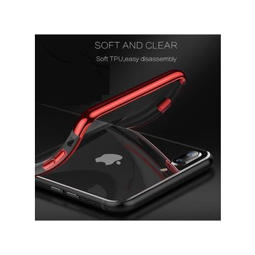 Microsonic Apple iPhone 8 Plus Skyfall Transparent Clear Mavi Kılıf
