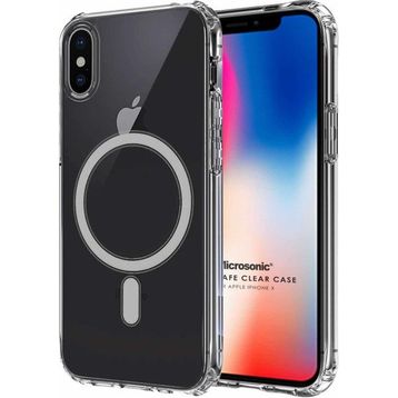 Microsonic Apple iPhone X Magsafe Clear Soft Şeffaf Kılıf