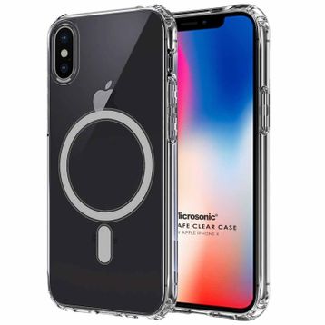 Microsonic Apple iPhone X Magsafe Clear Soft Şeffaf Kılıf