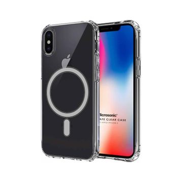 Microsonic Apple iPhone X Magsafe Clear Soft Şeffaf Kılıf