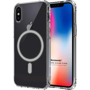Microsonic Apple iPhone XS Max MagSafe Clear Soft Şeffaf Telefon Kılıfı