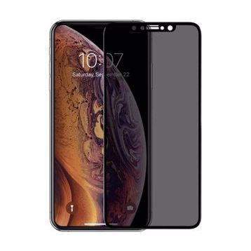 Microsonic Apple Iphone XS Uyumlu Privacy 5D Gizlilik Filtreli Siyah Cam Ekran Koruyucu