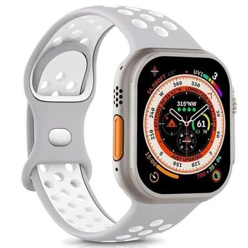 Microsonic Apple Watch Series 9 41 mm Knitted Fabric Loop Kırmızı Uyumlu Kordon