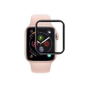 Microsonic Apple Watch Series 9 45 mm Siyah Tam Kaplayan Temperli Cam Ekran Koruyucu