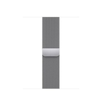 Microsonic Apple Watch Series 9 Milanese Loop Gümüş 41 mm Kordon