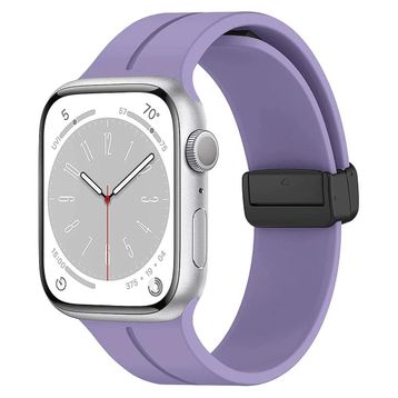 Microsonic Apple Watch Ultra Ribbon Line Lila Kordon