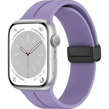 Microsonic Apple Watch Ultra Ribbon Line Lila Kordon