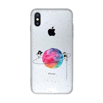 Microsonic CS110-KRB-DSN-IPXS-5.8-GLD Apple iPhone XS 5.8 İnç Karbon Desenli Gold Kılıf