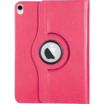 Microsonic CS150-360-ID-11-2018-PMB Apple iPad 11 İnç 2018 A1980 360 Dönerli Stand Deri Pembe Kılıf