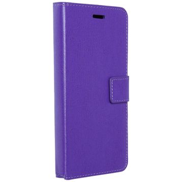Microsonic Cüzdanlı Deri Vestel Venüs V2 5.0 V Mor Kılıf