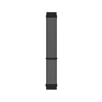 Microsonic Garmin Forerunner 158 Woven Sport Loop Gri Hasırlı Kordon