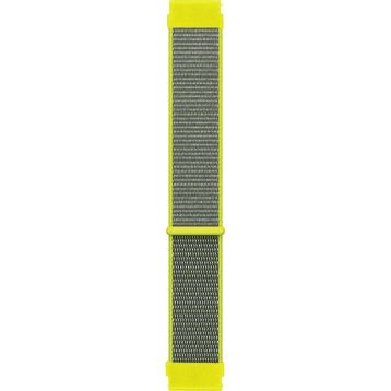 Microsonic Garmin Forerunner 255 Hasırlı Woven Sport Loop Sarı Kordon