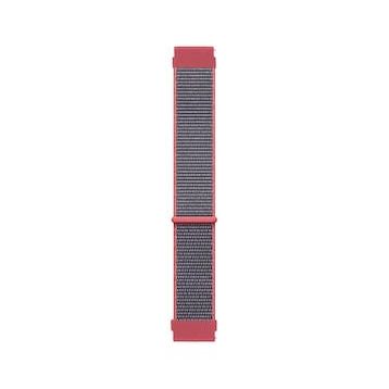 Microsonic Garmin Forerunner 55 Hasırlı Woven Sport Loop Koyu Pembe Kordon