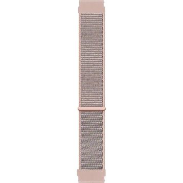 Microsonic Garmin Forerunner 55 Hasırlı Woven Sport Loop Rose Gold Kordon