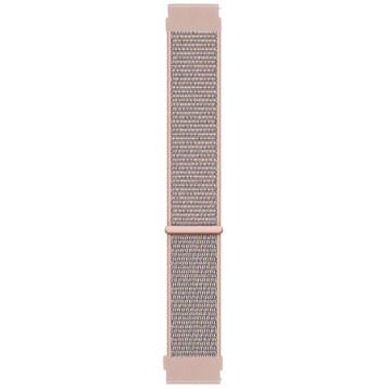 Microsonic Garmin Forerunner 55 Hasırlı Woven Sport Loop Rose Gold Kordon