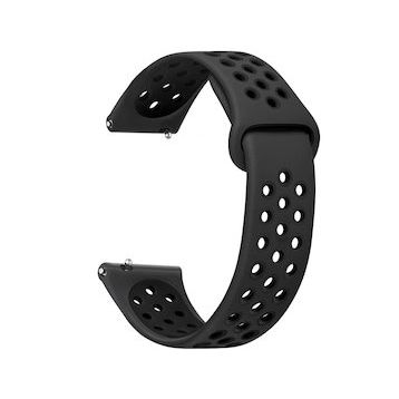 Microsonic Garmin Forerunner 55 Siyah Rainbow Sport Band Kordon