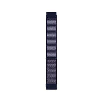Microsonic Garmin Forerunner 645 Woven Sport Loop Mor Hasırlı Kordon