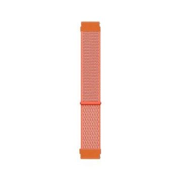 Microsonic Garmin Forerunner 645 Woven Sport Loop Turuncu Hasırlı Kordon