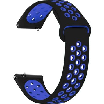 Microsonic Garmin Venu 2 Rainbow Gently Band Siyah Mavi Kordon