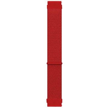 Microsonic Garmin Vivoactive 5 Hasırlı Woven Sport Loop Kırmızı Kordon