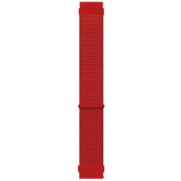 Microsonic Garmin Vivoactive 5 Hasırlı Woven Sport Loop Kırmızı Kordon