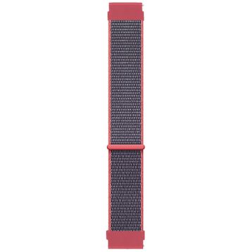 Microsonic Haylou RS4 Plus Hasırlı Woven Sport Loop Koyu Pembe Kordon