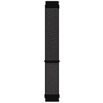 Microsonic Haylou Rs4 Plus Hasırlı Woven Sport Loop Siyah Kordon