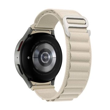 Microsonic Honor Magic Watch 2 46 mm Alpine Loop Bej Kordon