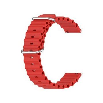 Microsonic Honor Magic Watch 2 46 mm Ocean Band Kırmızı Kordon