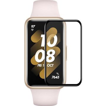 Microsonic Huawei Band 7 Tam Kaplayan Nano Cam Ekran Koruyucu Siyah Kordon