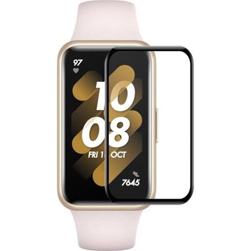 Microsonic Huawei Band 7 Tam Kaplayan Nano Cam Ekran Koruyucu Siyah Kordon