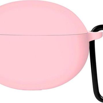 Microsonic Huawei Free Buds 5i Mat Silikon Pembe Kılıf