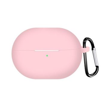 Microsonic Huawei Freebuds Pro 3 Askılı Mat Silikon Pembe Kılıf